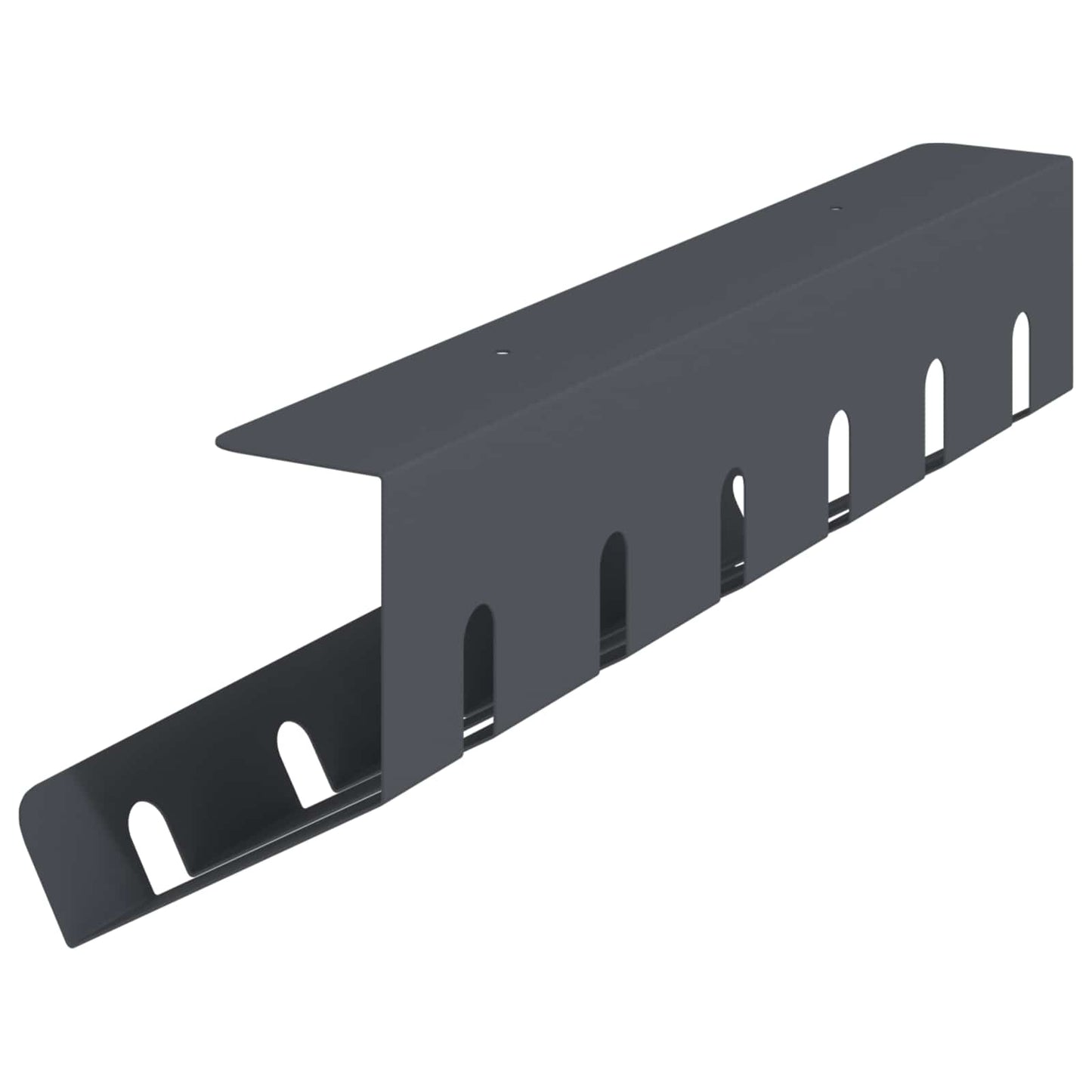 Under Desk Cable Management Tray 2 pcs Anthracite