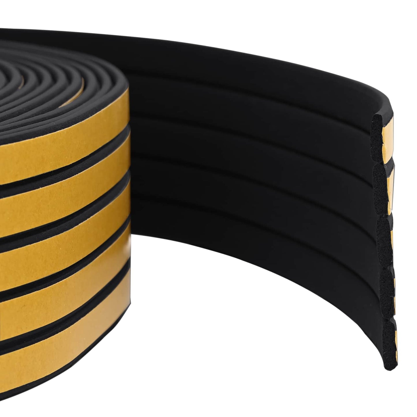 Self-Adhesive Window Seal Black 9 x 3 mm 100 m EPDM Foam