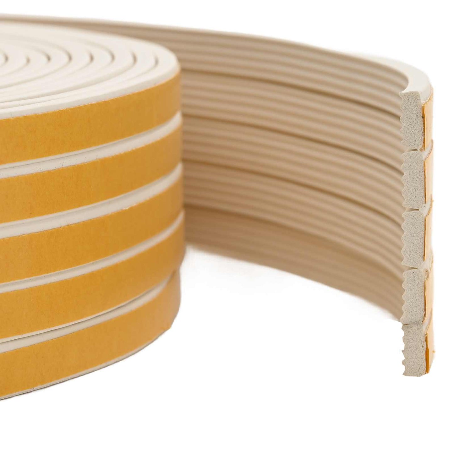 Self-Adhesive Window Seal White 8 x 3 mm 100 m EPDM Foam