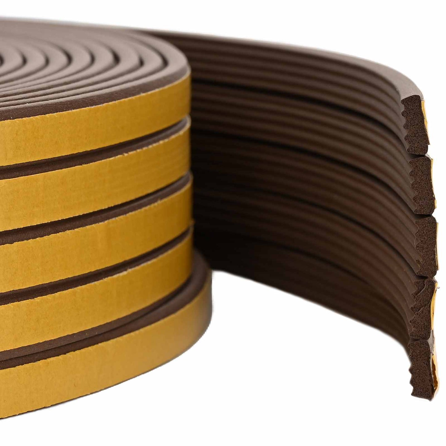 Self-Adhesive Window Seal Brown 10 x 4 mm 50 m EPDM Foam