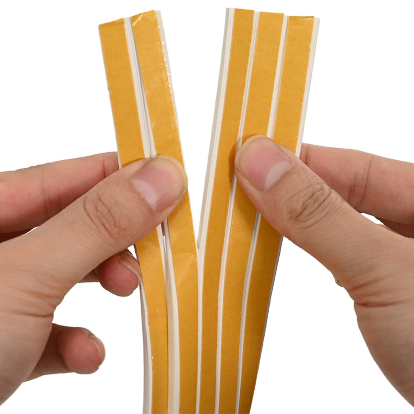 Self-Adhesive Window Seal White 10 x 6 mm 100 m EPDM Foam