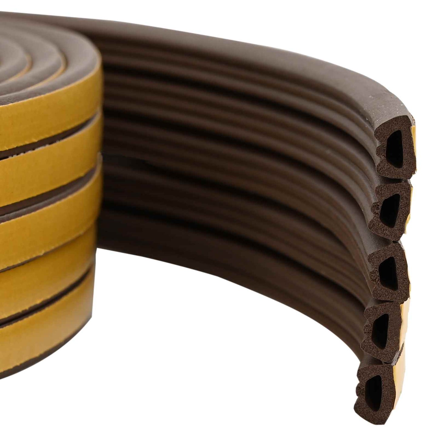 Self-Adhesive Window Seal Brown 10 x 6 mm 100 m EPDM Foam