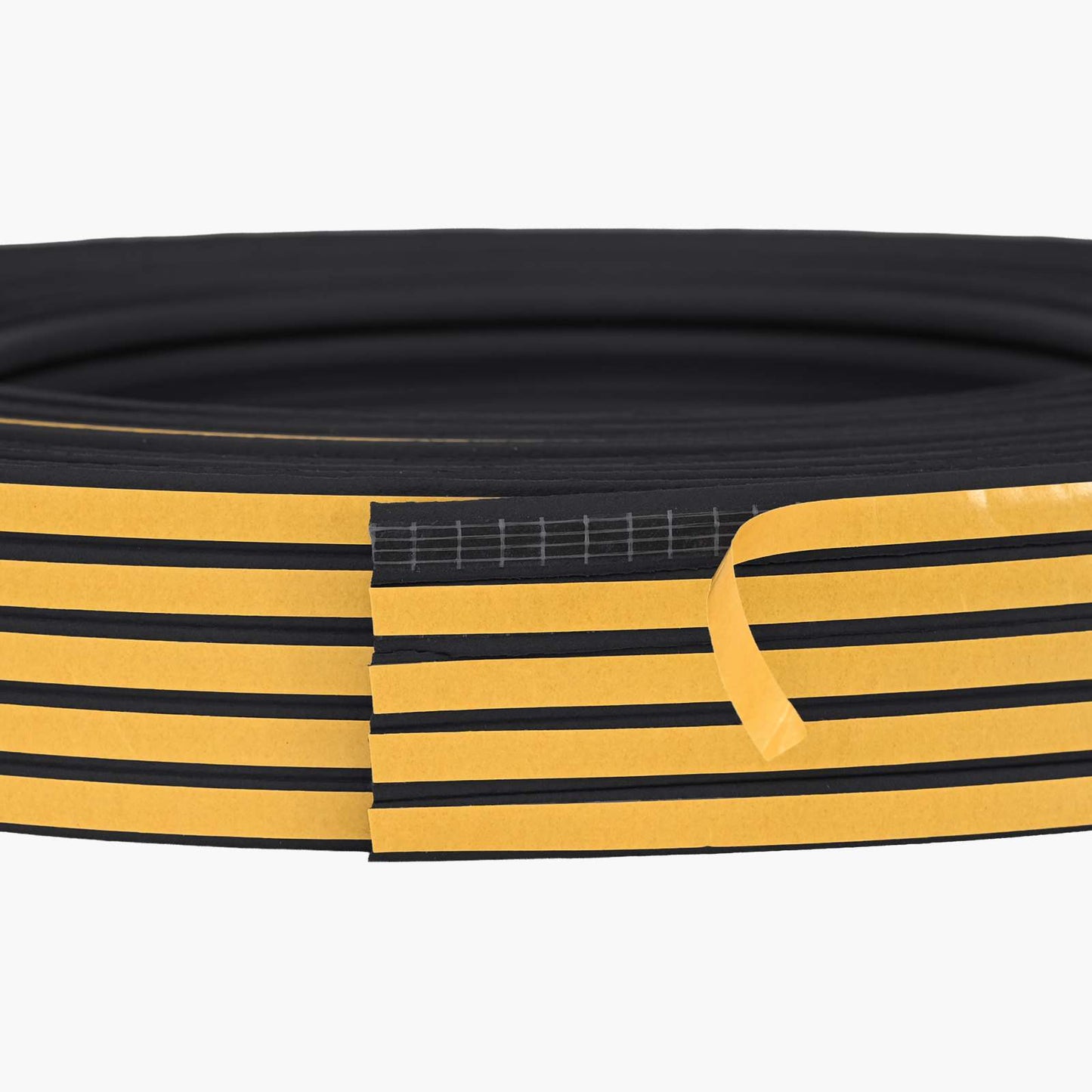 Self-Adhesive Window Seal Black 12 x 10 mm 25 m EPDM Foam