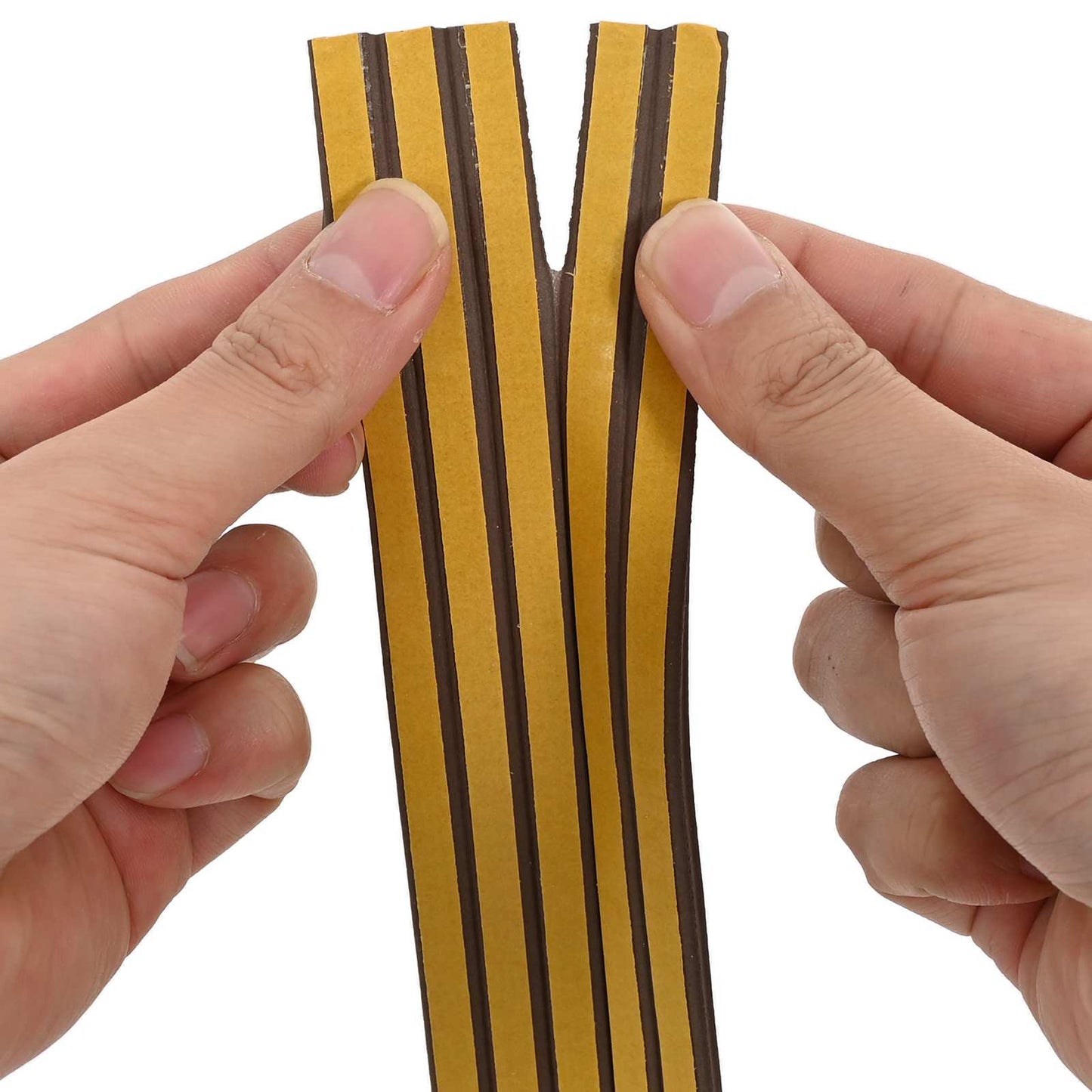 Self-Adhesive Window Seal Brown 12 x 10 mm 25 m EPDM Foam
