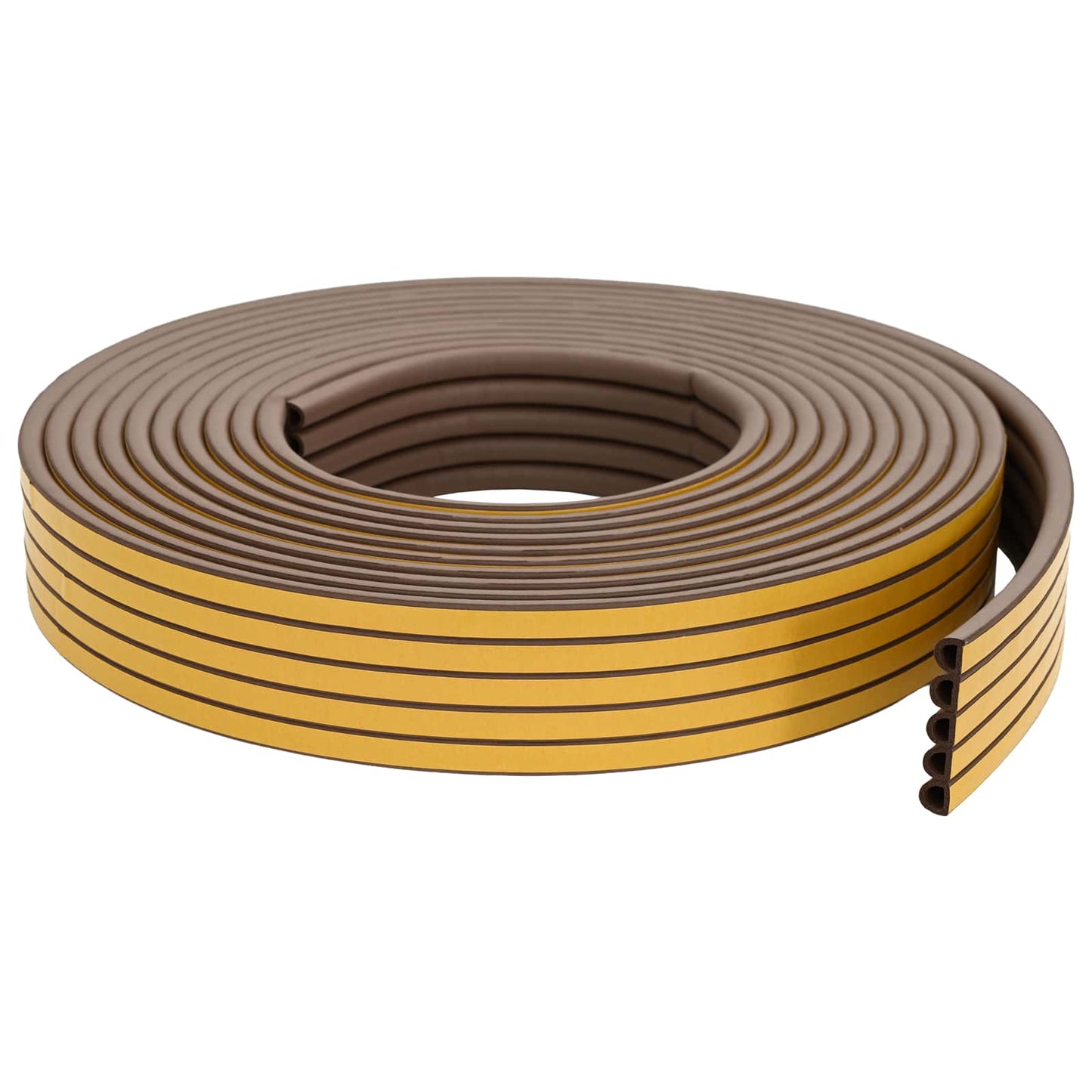 Self-Adhesive Window Seal Brown 14 x 12 mm 12 m EPDM Foam