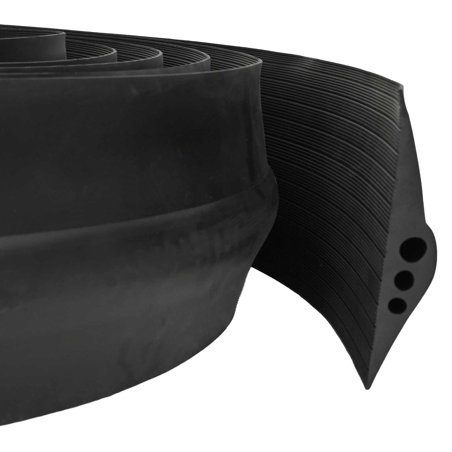 Garage Floor Seal Black 74 x 20 mm 4 m EPDM Rubber
