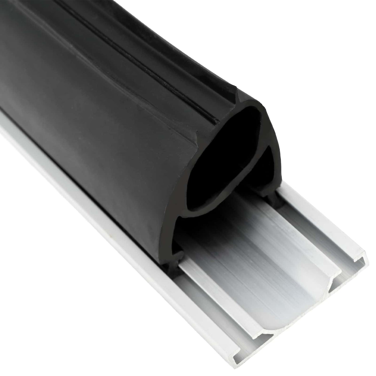 Garage Door Seal Black 41 x 33 mm 4.5 m PVC