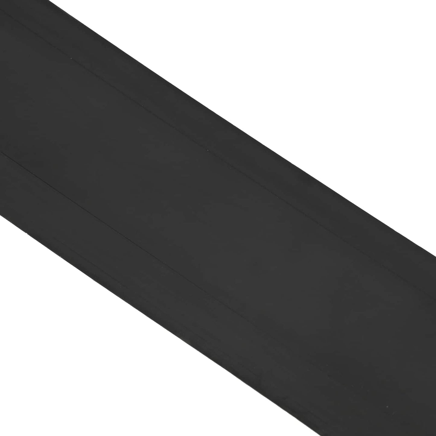 Garage Door Seal Black 52 x 2 mm 4 m PVC