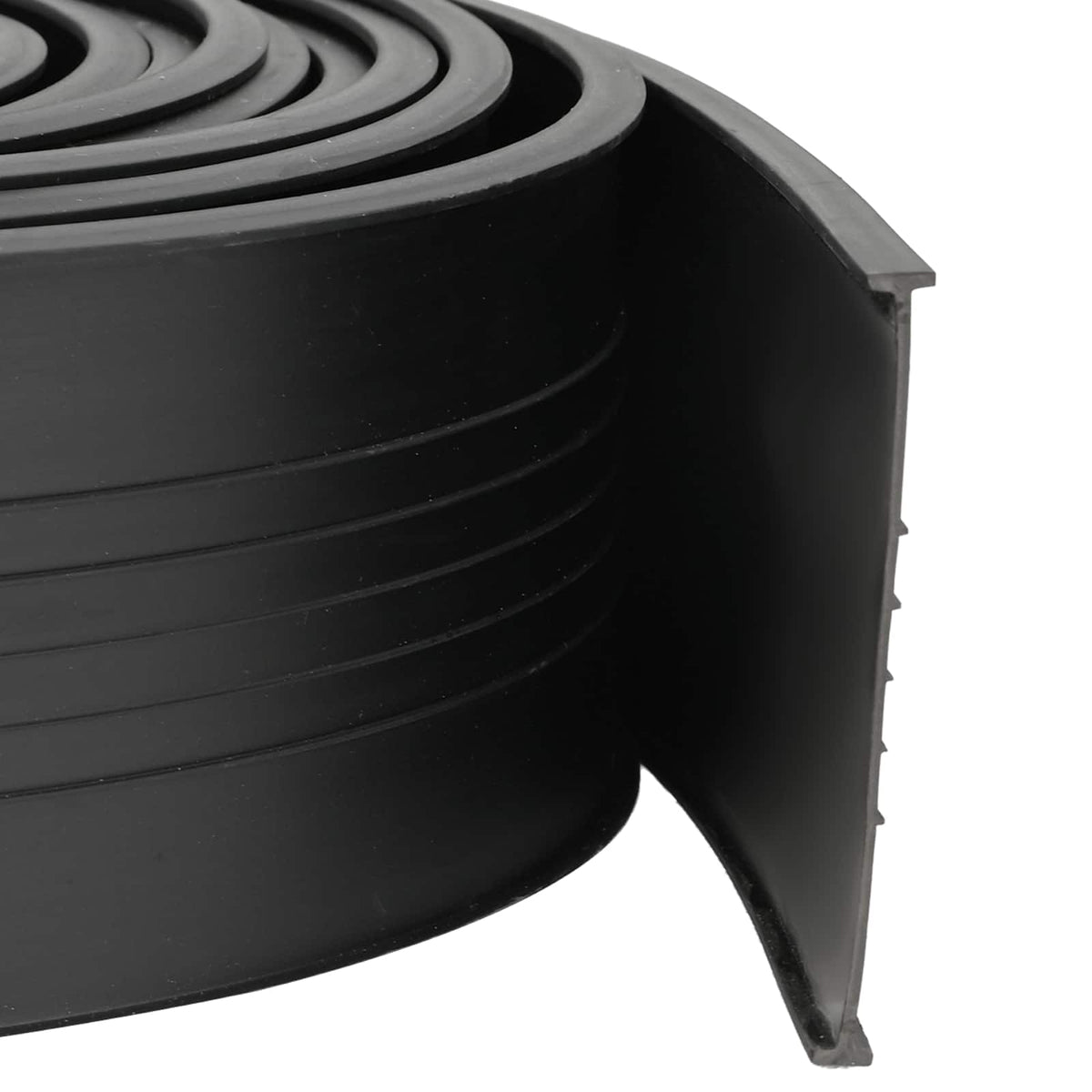 Garage Door Seal Black 70 x 6 mm 4.5 m PVC