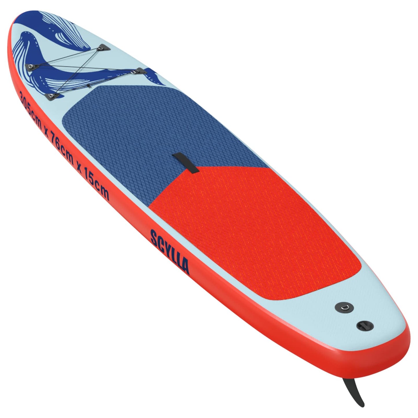 Inflatable Stand Up Paddle Board SCYLLA 305 x 76 x 15 cm Blue