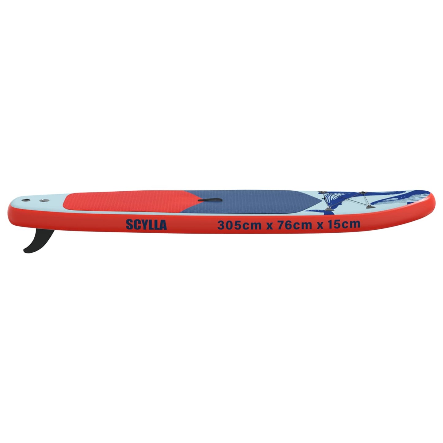 Inflatable Stand Up Paddle Board SCYLLA 305 x 76 x 15 cm Blue