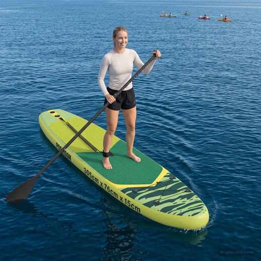 Inflatable Stand Up Paddle Board POSEIDON 305 x 76 x 15 cm for
