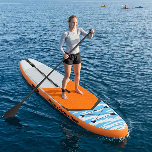 Inflatable Stand Up Paddle Board TRITON 335 x 76 x 15 cm Blue