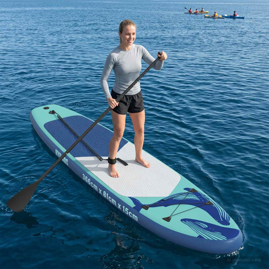 Inflatable Stand Up Paddle Board HYDROS 366 x 81 x 15 cm for
