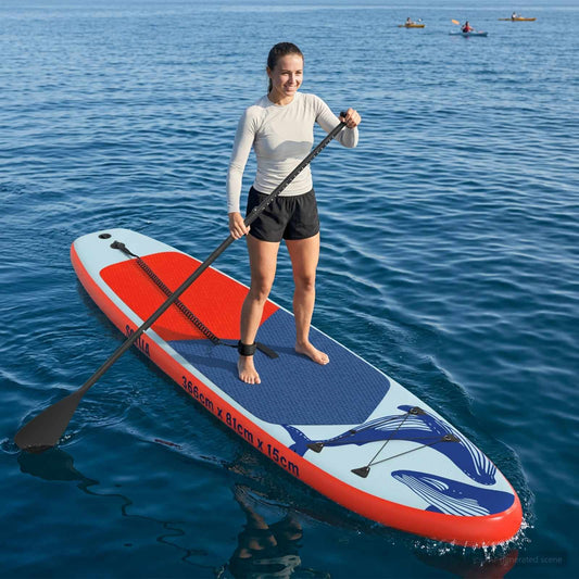 Inflatable Stand Up Paddle Board SCYLLA 366 x 81 x 15 cm Blue
