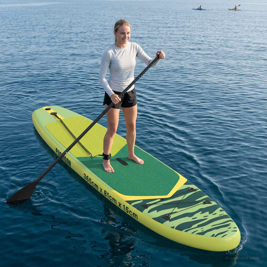 Inflatable Stand Up Paddle Board POSEIDON 366 x 81 x 15 cm for