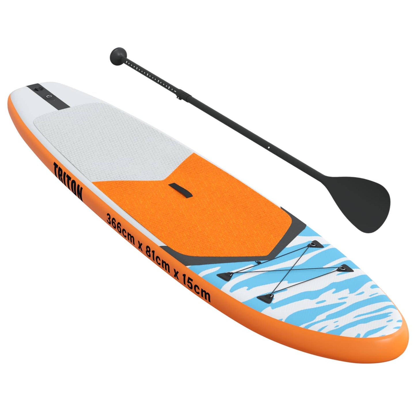 Inflatable Stand Up Paddle Board TRITON 366 x 81 x 15 cm Blue