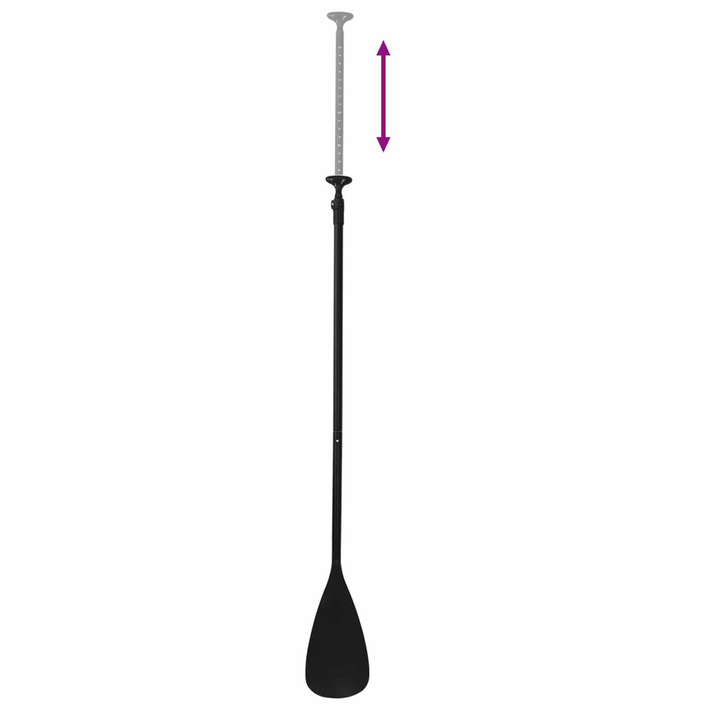 Modern SUP Paddle 203 x 19.5 cm Black