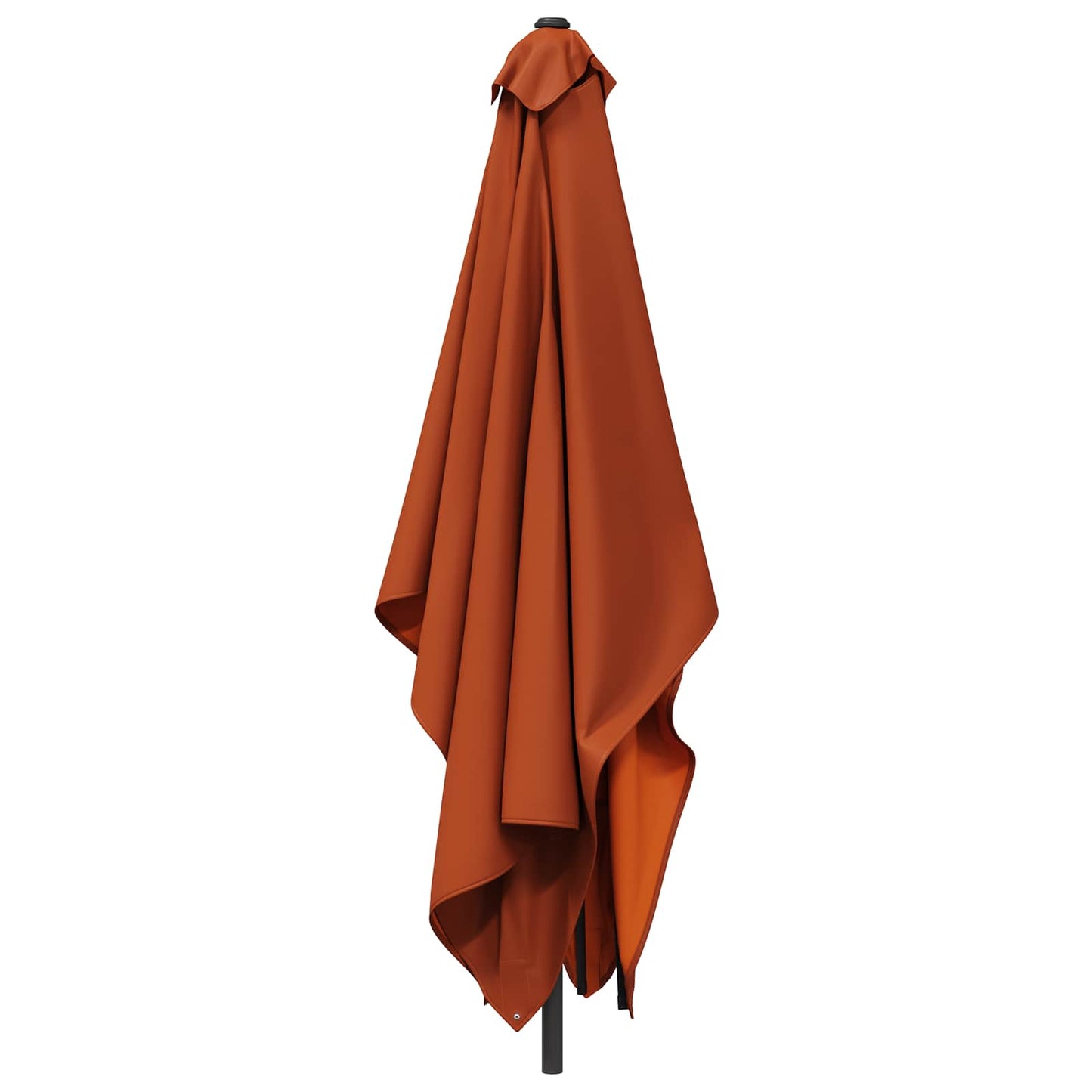 Garden Parasol 200 x 300 cm Polyester Rectangular Terracotta