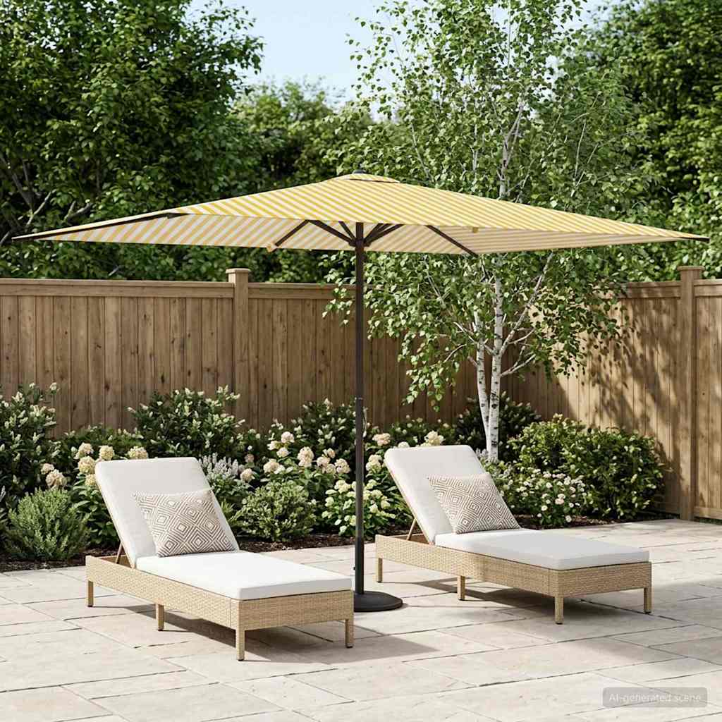 Garden Parasol 200 x 300 cm Polyester Rectangular