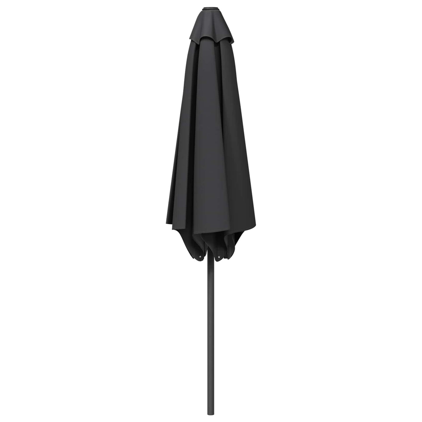Garden Parasol 270 x 270 cm Polyester Rectangular Anthracite