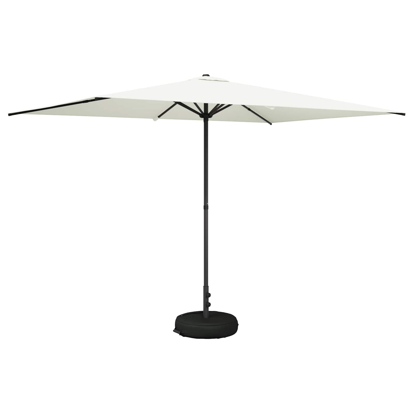 Garden Parasol with Base 200 x 300 cm Polyester Rectangular