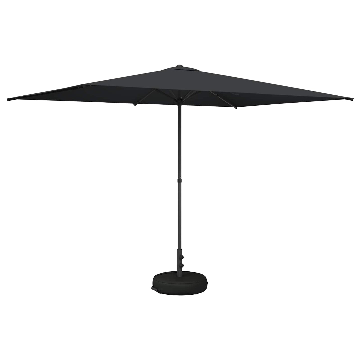Garden Parasol with Base 200 x 300 cm Polyester Rectangular