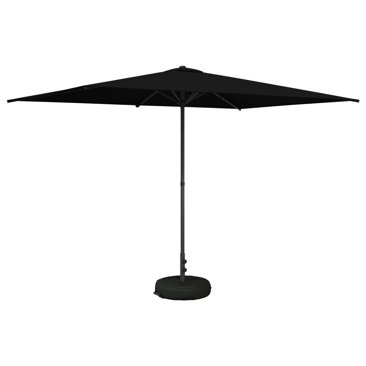 Garden Parasol with Base 200 x 300 cm Polyester Rectangular