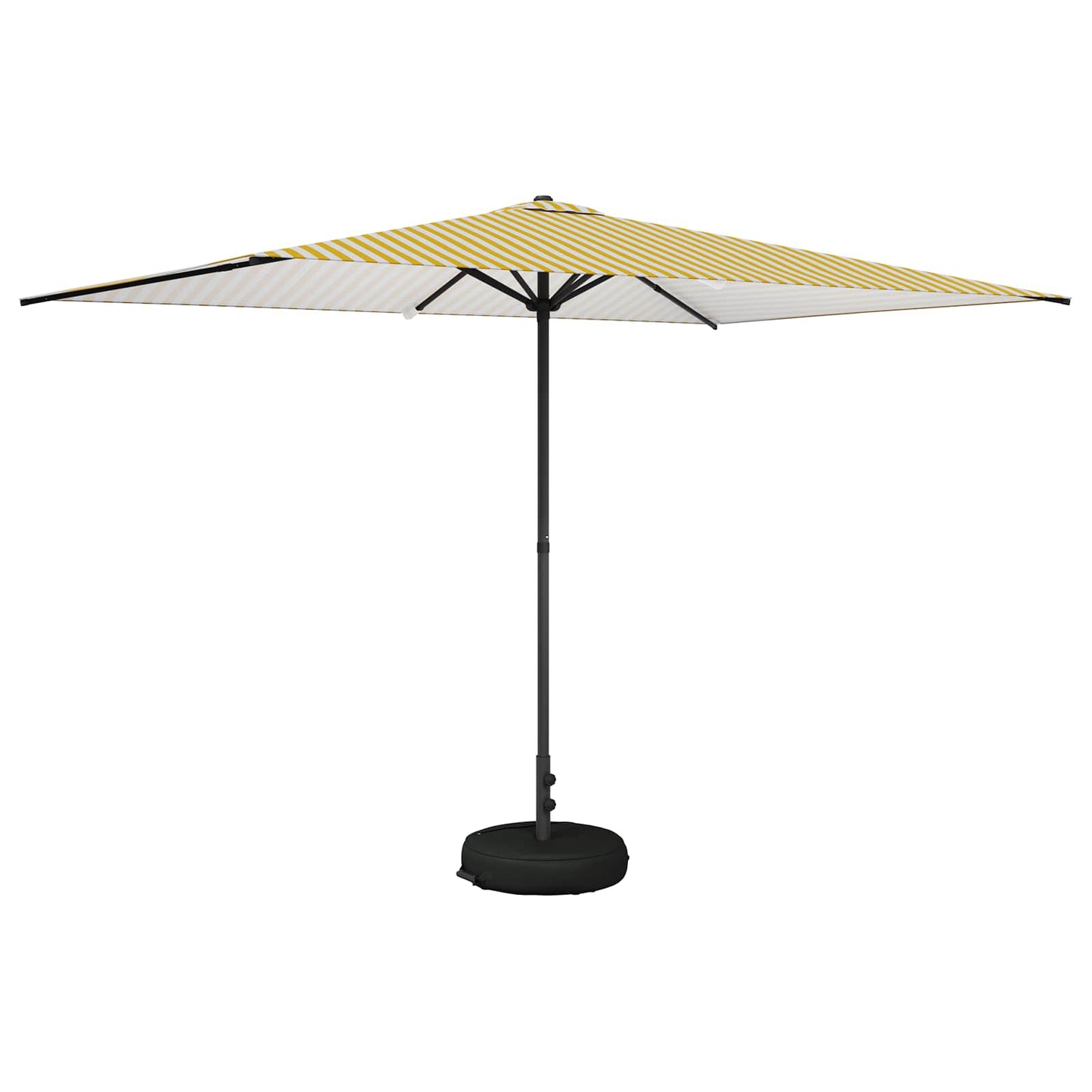 Garden Parasol with Base 200 x 300 cm Polyester Rectangular