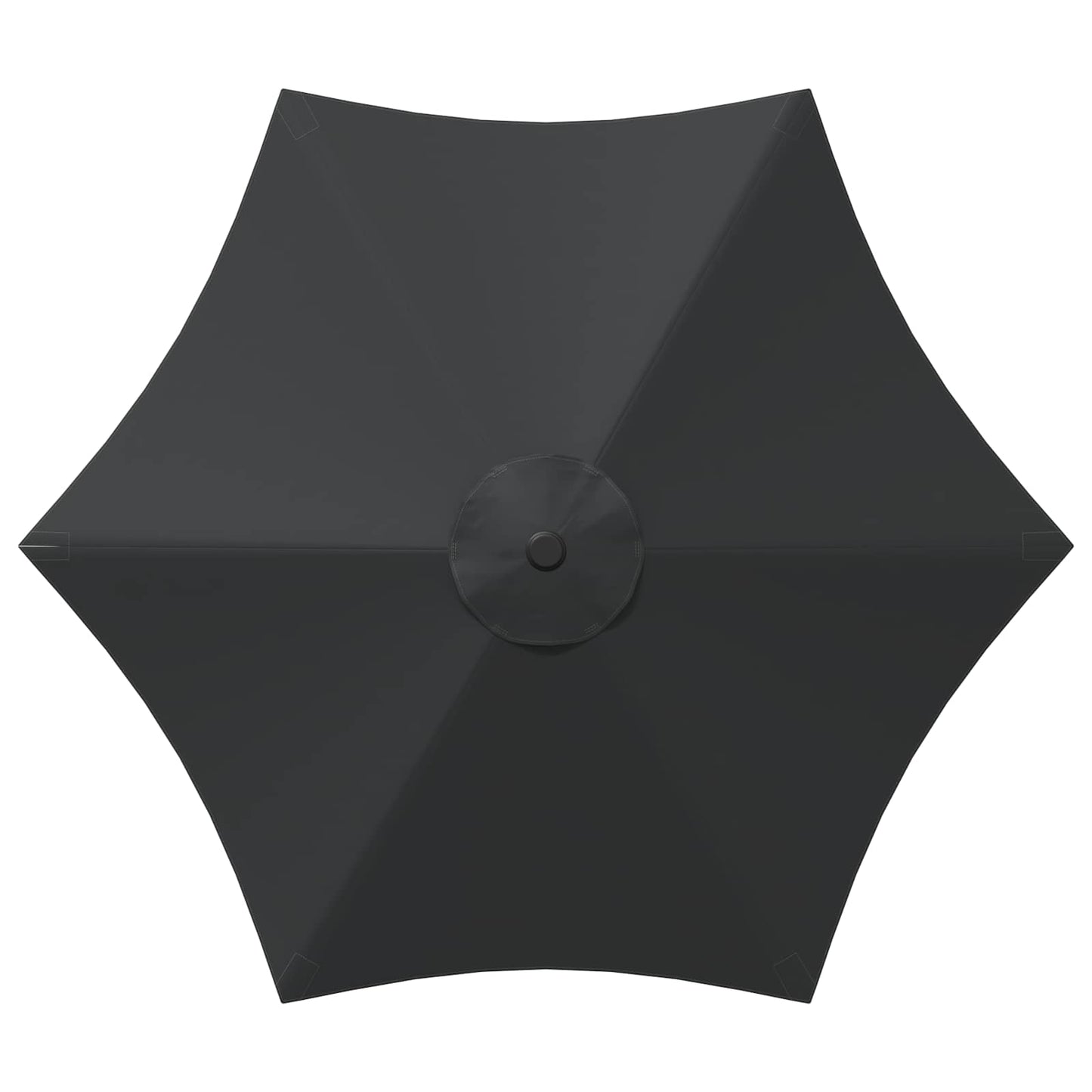 Garden Parasol with Base 270 x 270 cm Polyester Rectangular