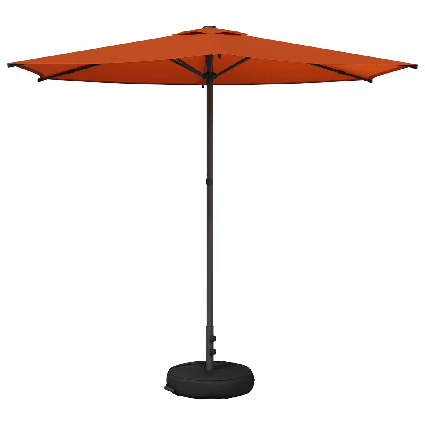 Garden Parasol with Base 270 x 270 cm Polyester Rectangular