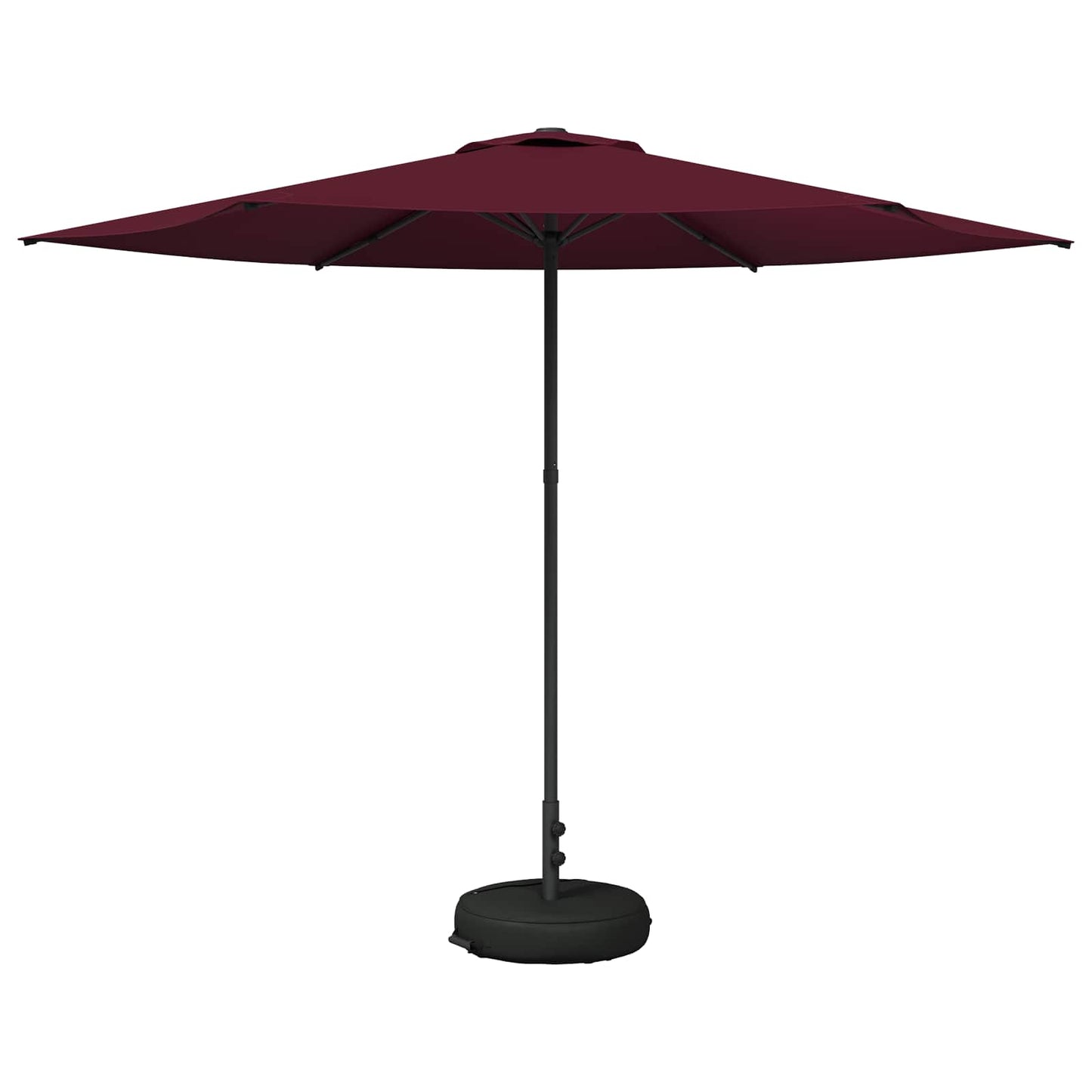 Garden Parasol with Base 300 x 300 cm Polyester Rectangular