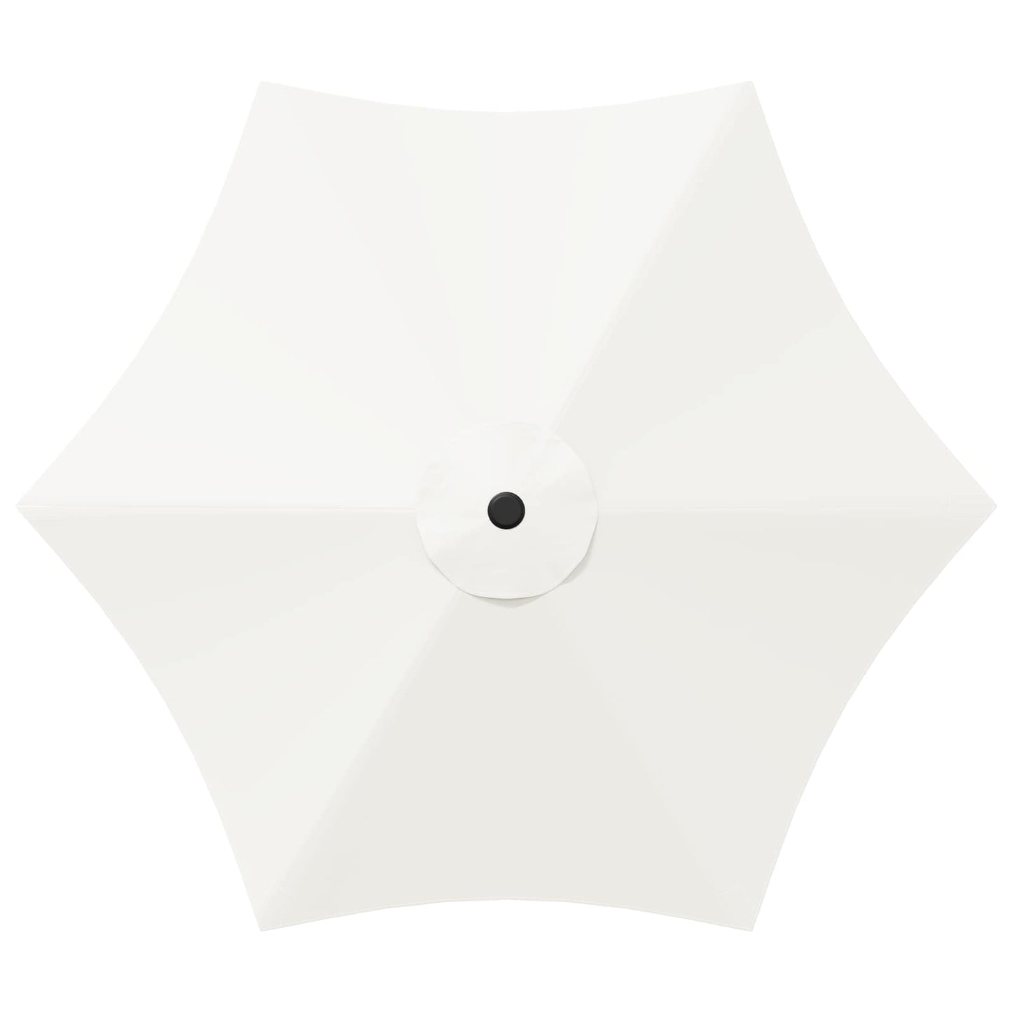 Garden Parasol with LED Lights and Base 230 x 230 cm Polyester