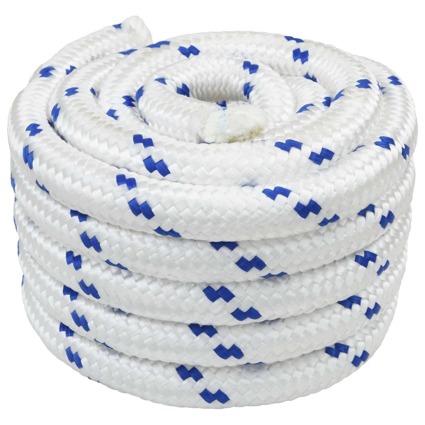 Boat Rope 5 m 3 White and Blue PP