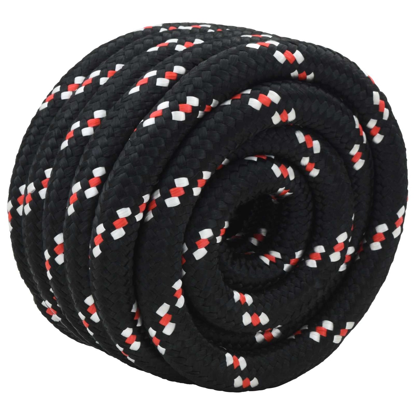 Boat Rope 25 m 3 Black and Red PP