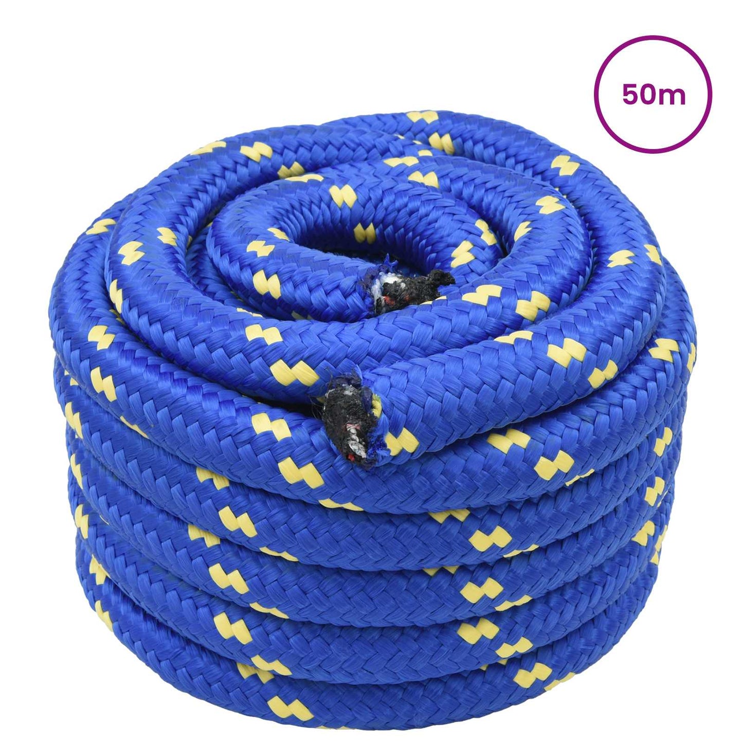 Boat Rope 50 m 3 Blue PP