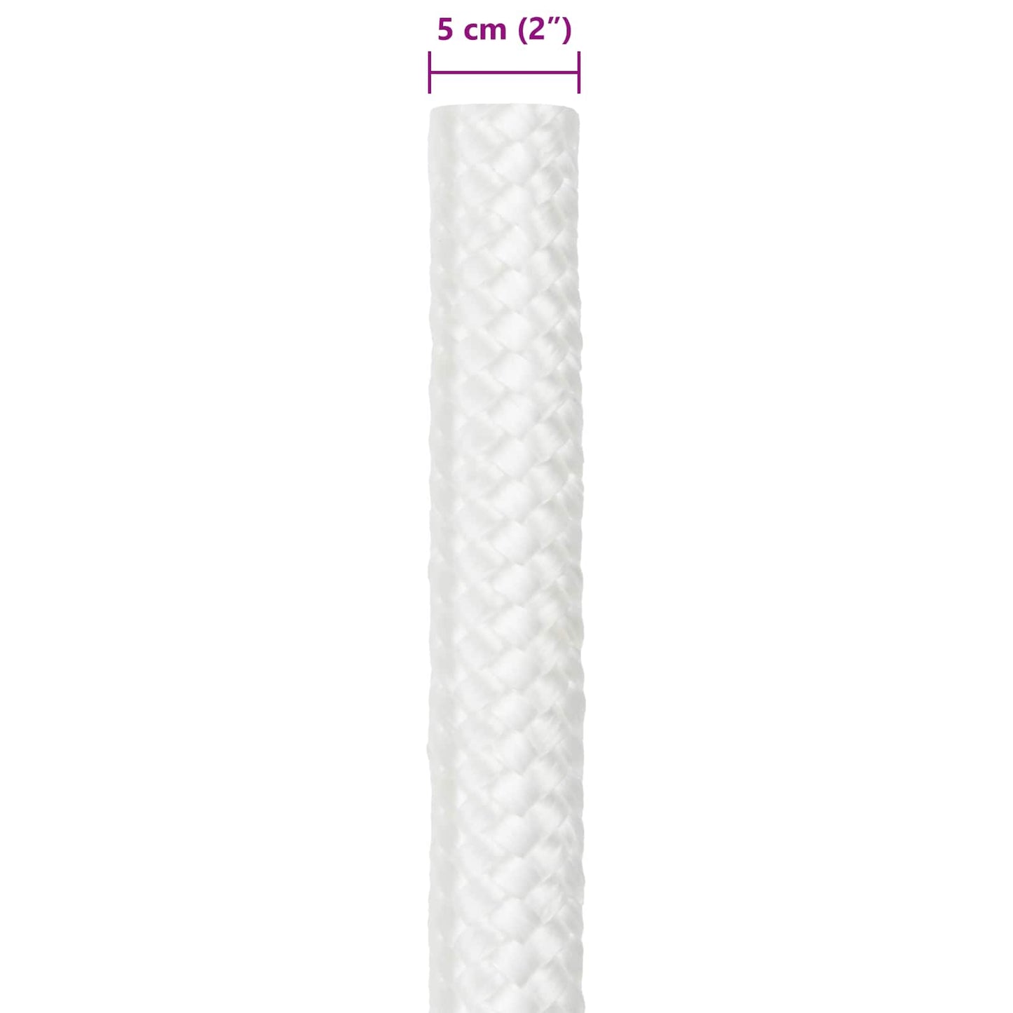 Boat Rope 25 m 5 White PP