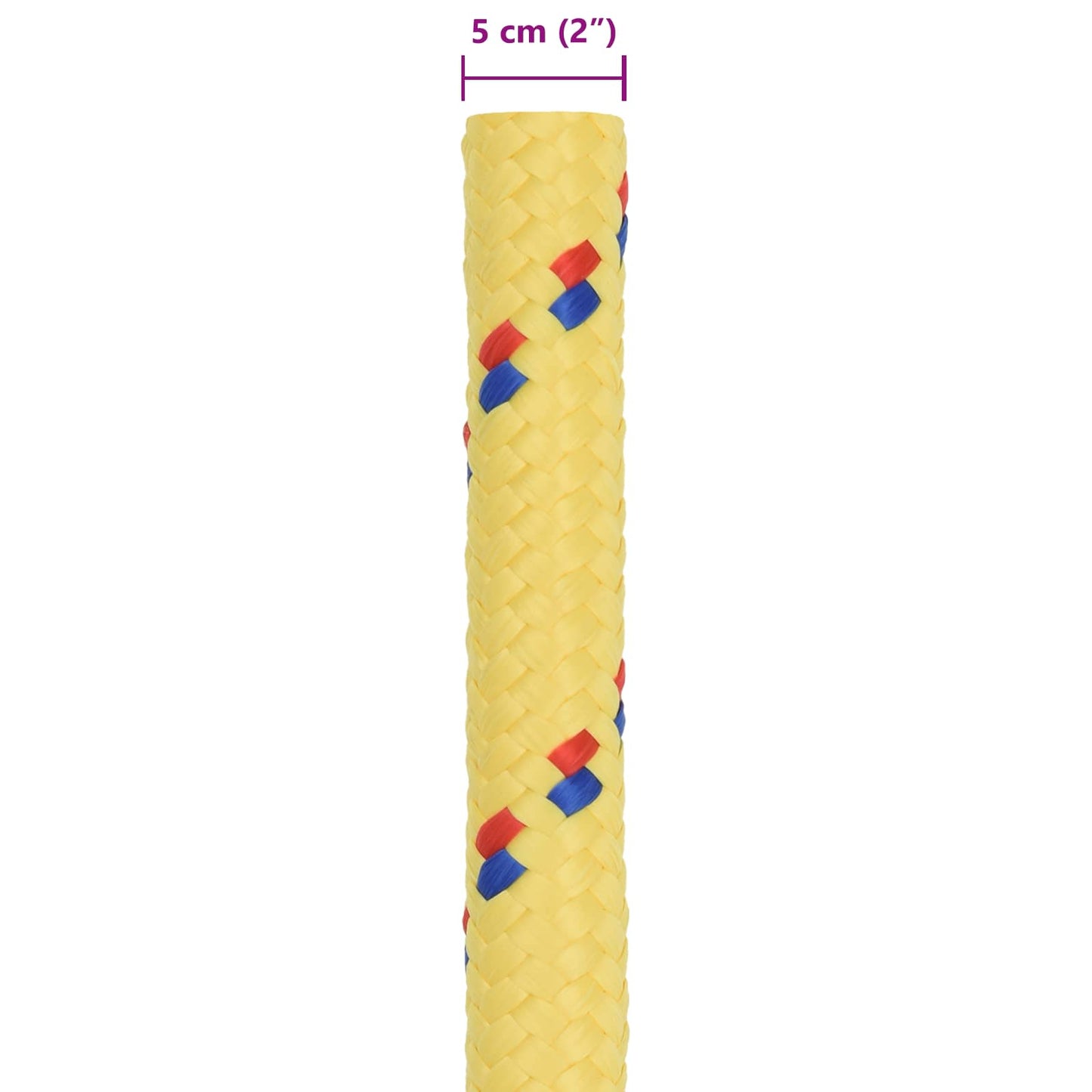Boat Rope 5 m 5 Yellow PP