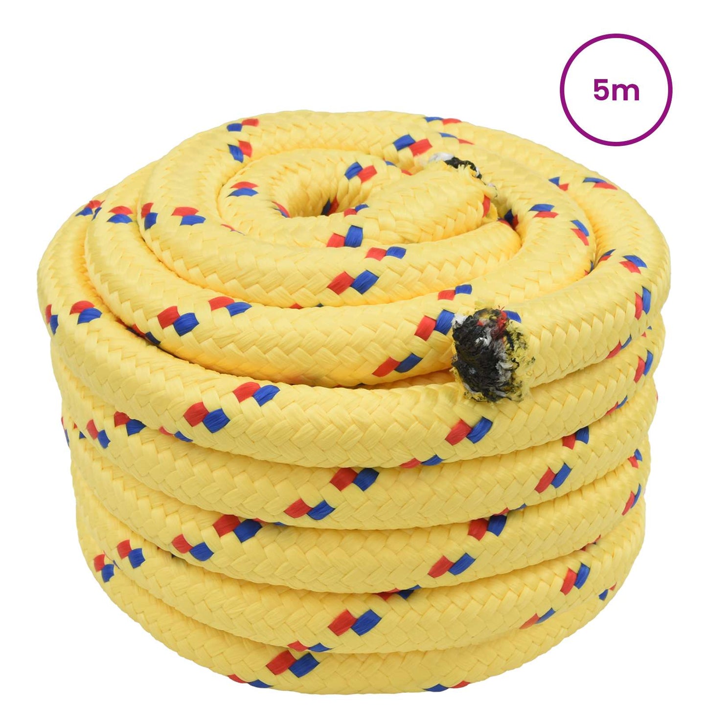 Boat Rope 5 m 5 Yellow PP