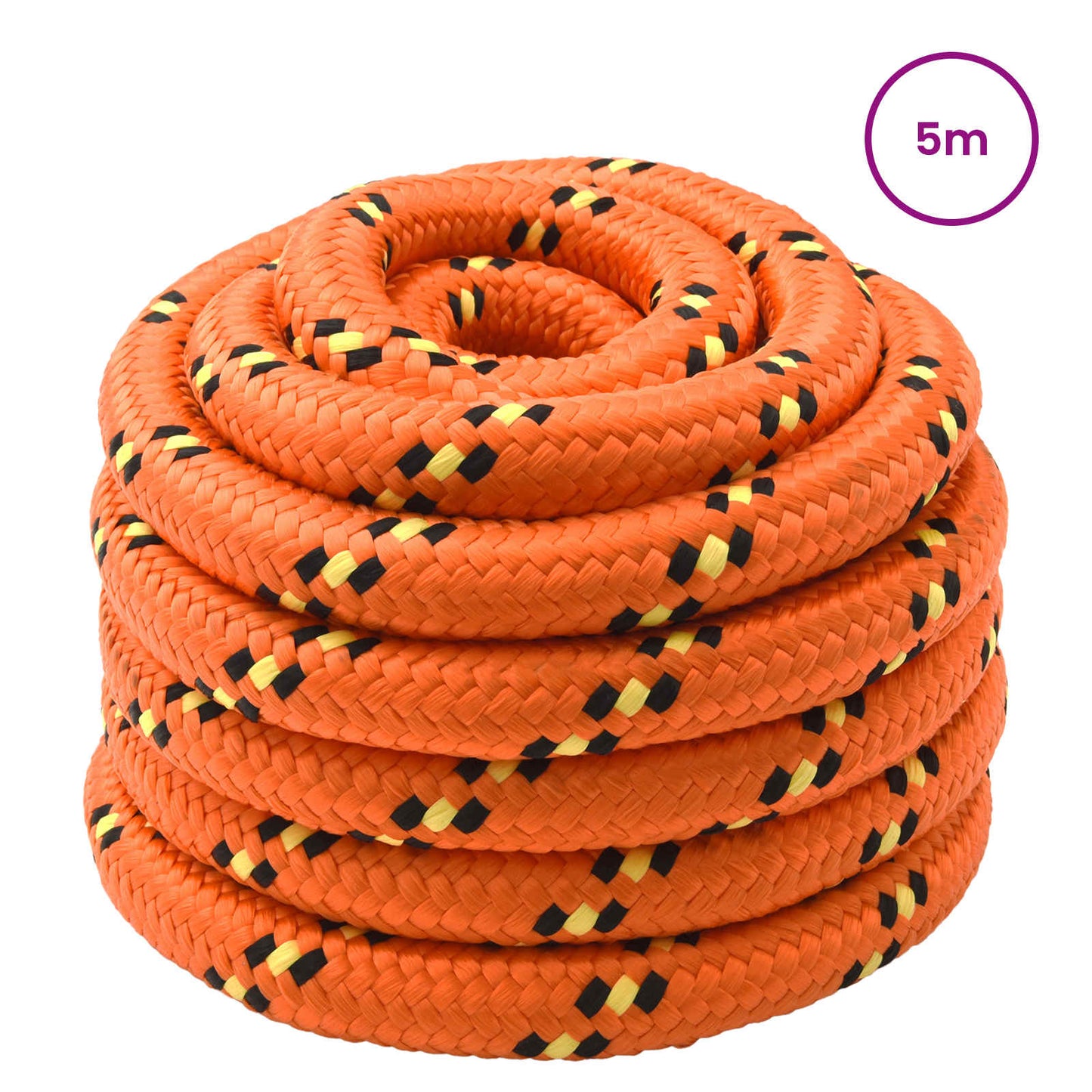 Boat Rope 5 m 3 Orange PP