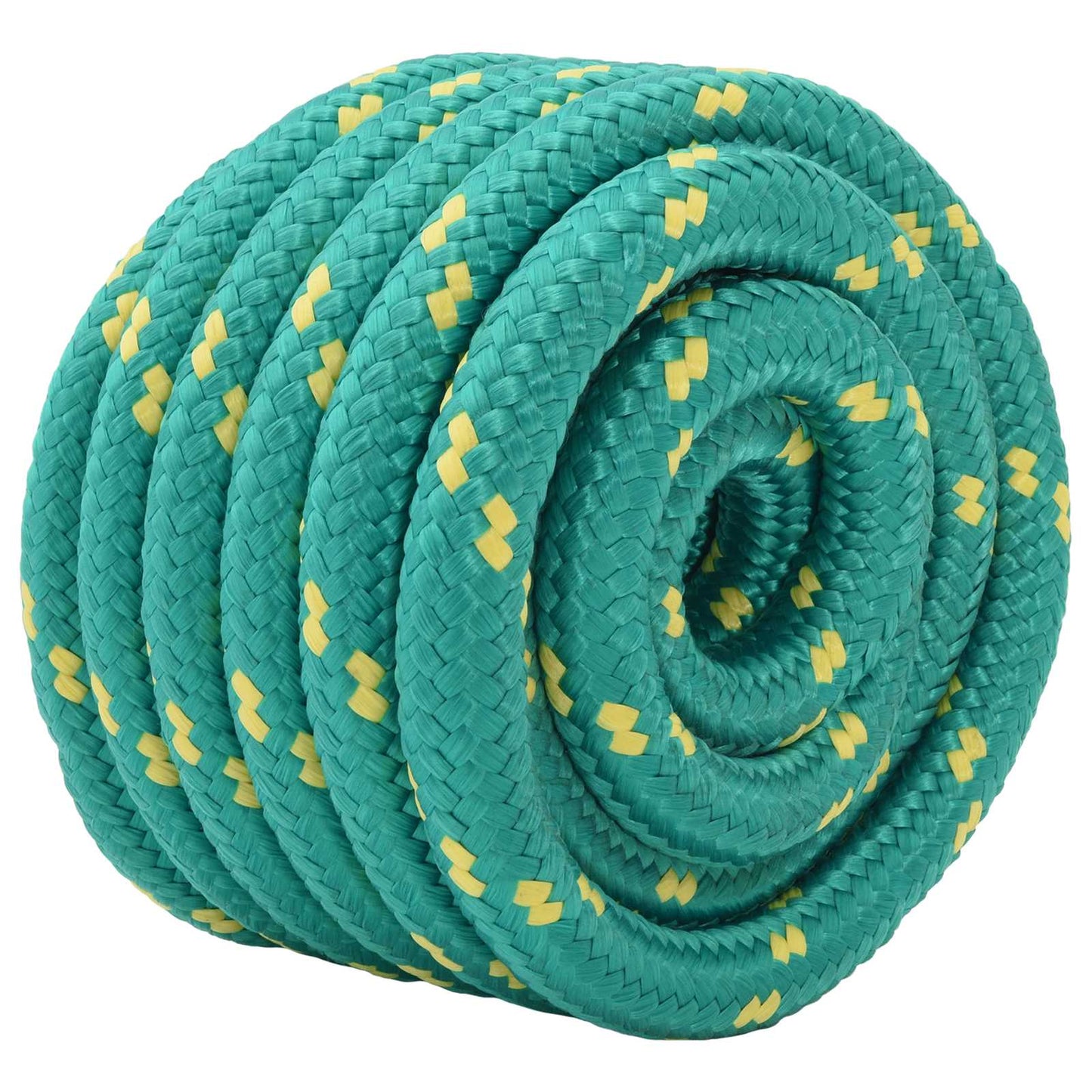 Boat Rope 25 m 3 Green PP