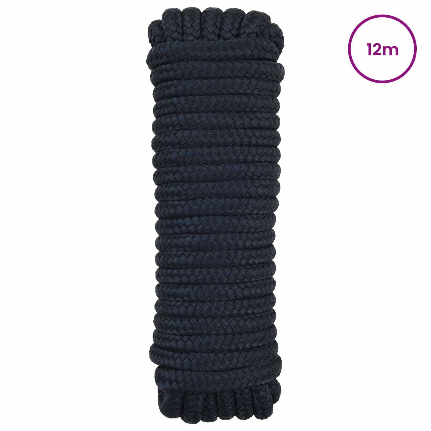 Boat Rope 12 m 2 Royal Blue Polyester