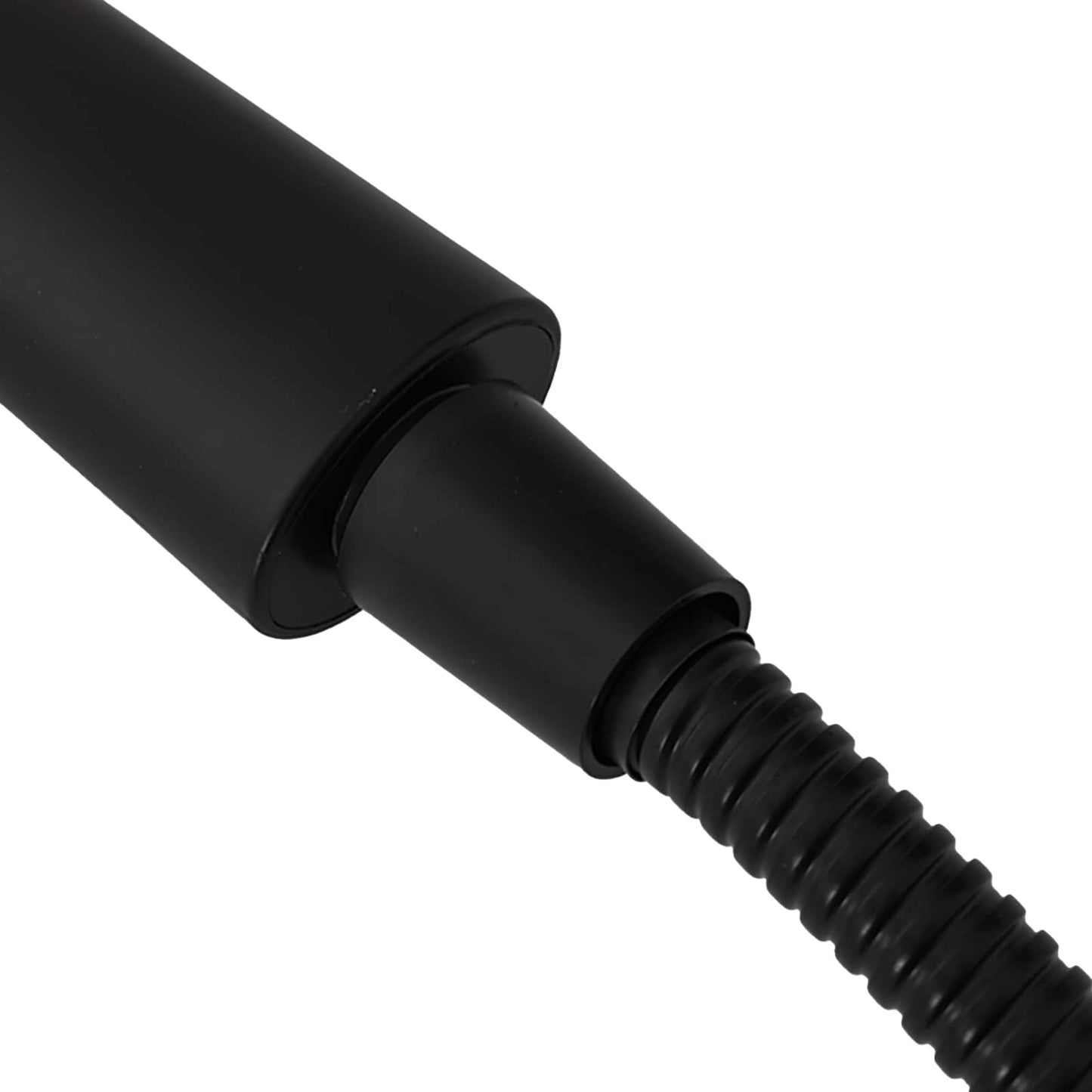 Shower Head Set Black 150 cm Stainless Steel