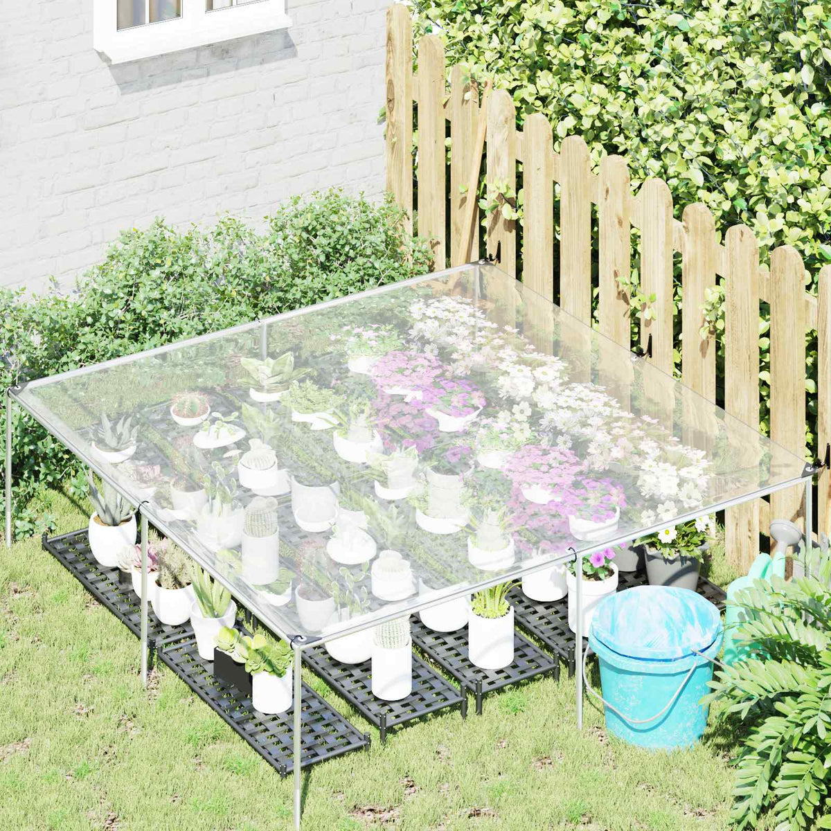 Plant Cover 2 x 2 m PE Translucent