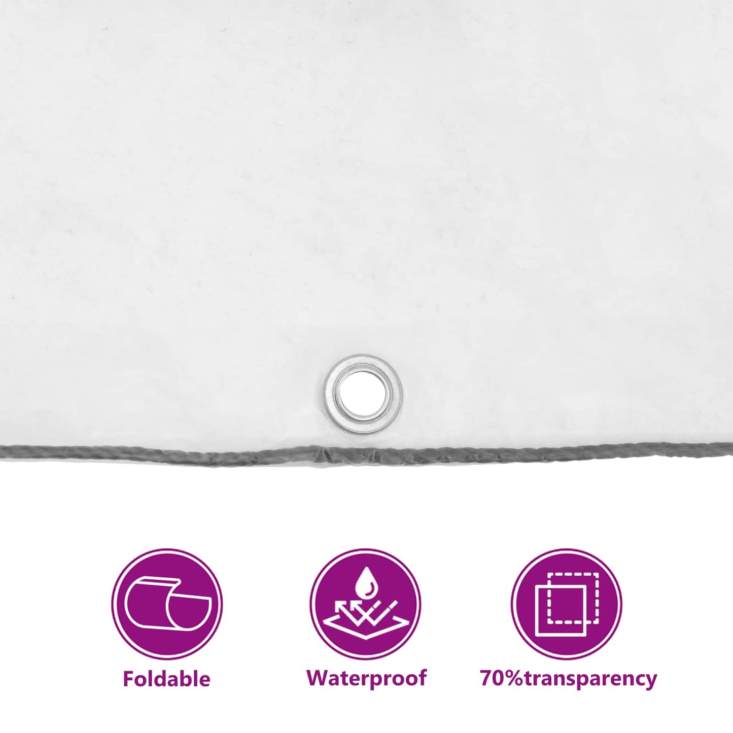 Plant Cover Transparent 8 x 12 m PE
