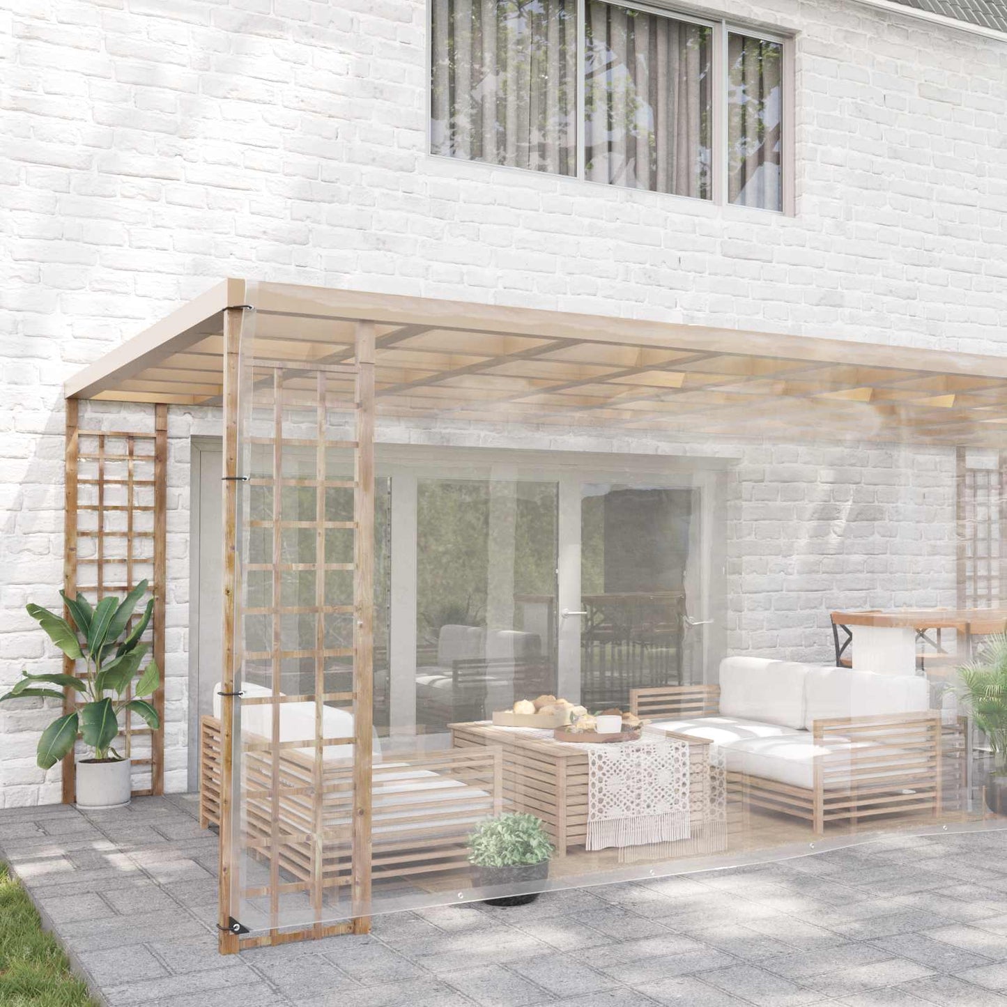 Plant Cover Transparent 6 x 8 m PVC
