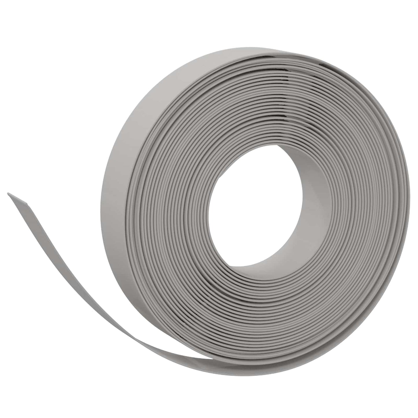 Garden Edging 25 m 10 cm PE Grey