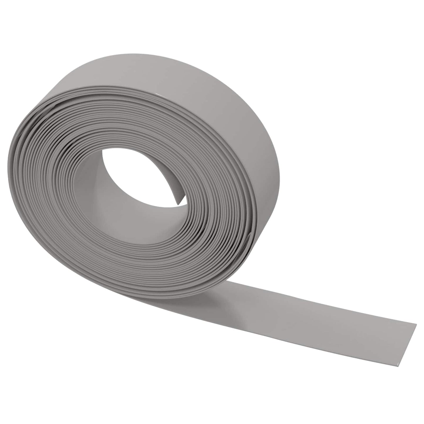 Garden Edging 25 m 15 cm PE Grey