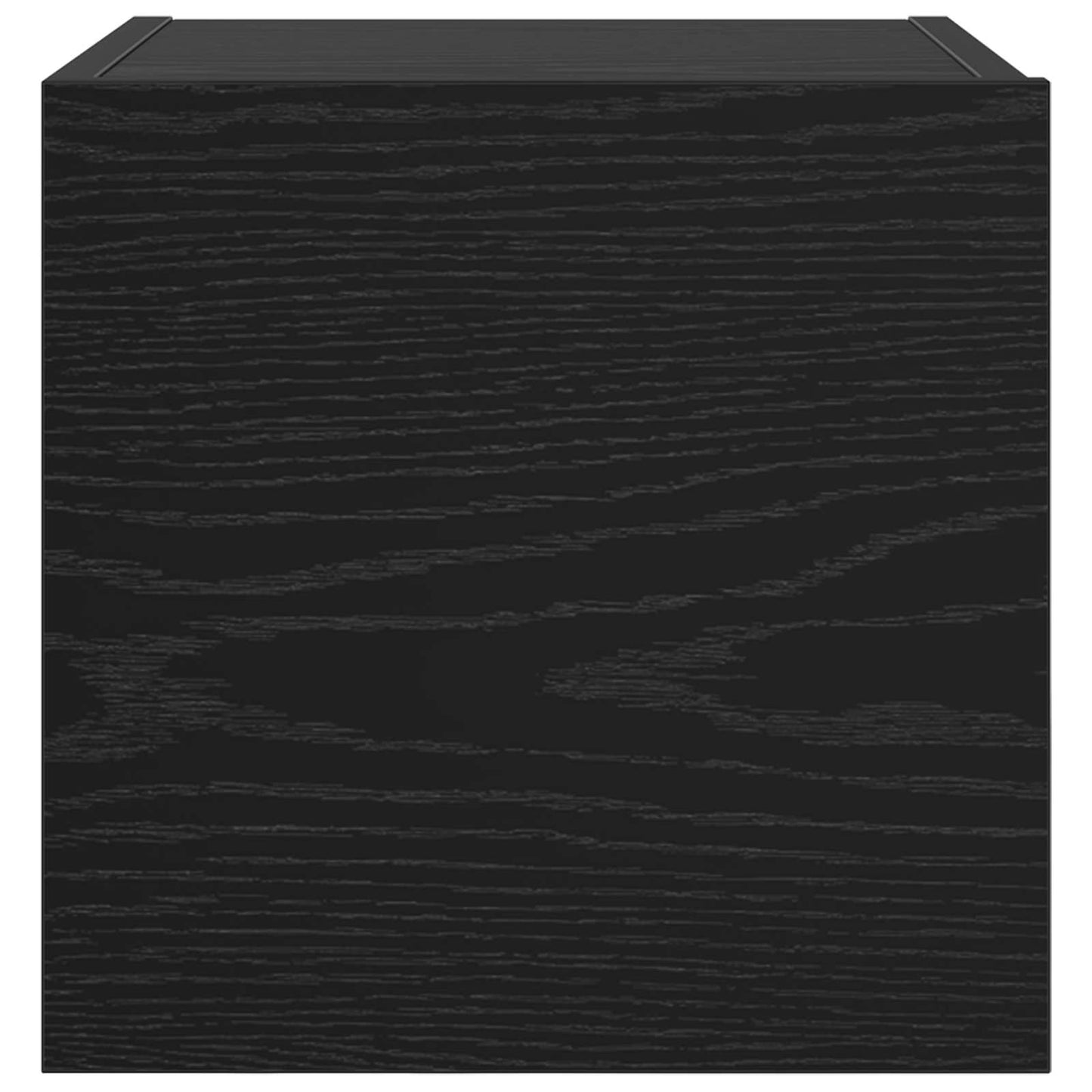 Wall Mounted TV Cabinet 4 pcs Black Oak 30.5 x 30 x 30 cm