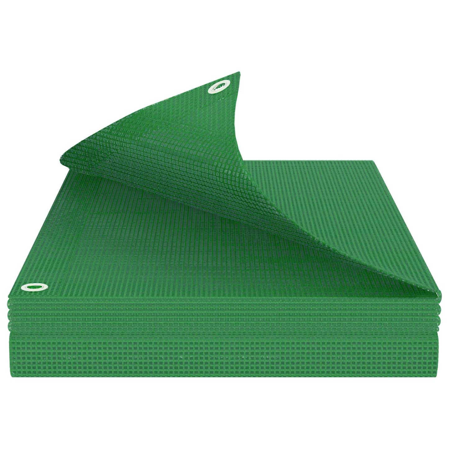 Tarpaulin with Eyelets Green 3 x 3 m 140 gsm PE
